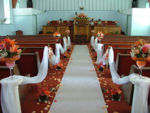 cérémonie de mariage décoration